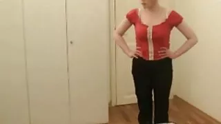 A morena de quatro o ...